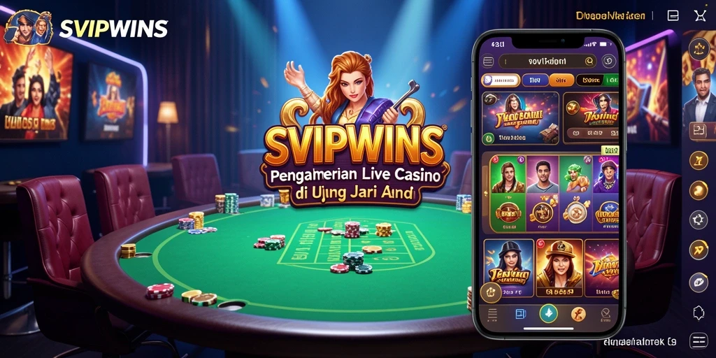 Tampilan gameplay langsung yang mendebarkan di SVIPWINS.