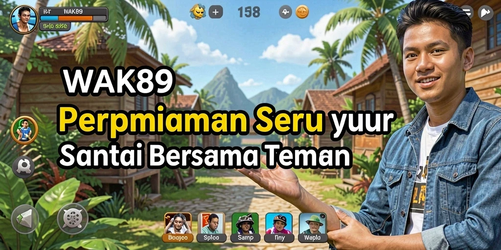 Tampilan menarik dari gameplay seru WAK89.