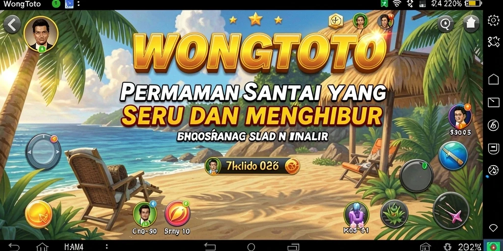 Gameplay seru WONGTOTO dengan tantangan yang menghibur.