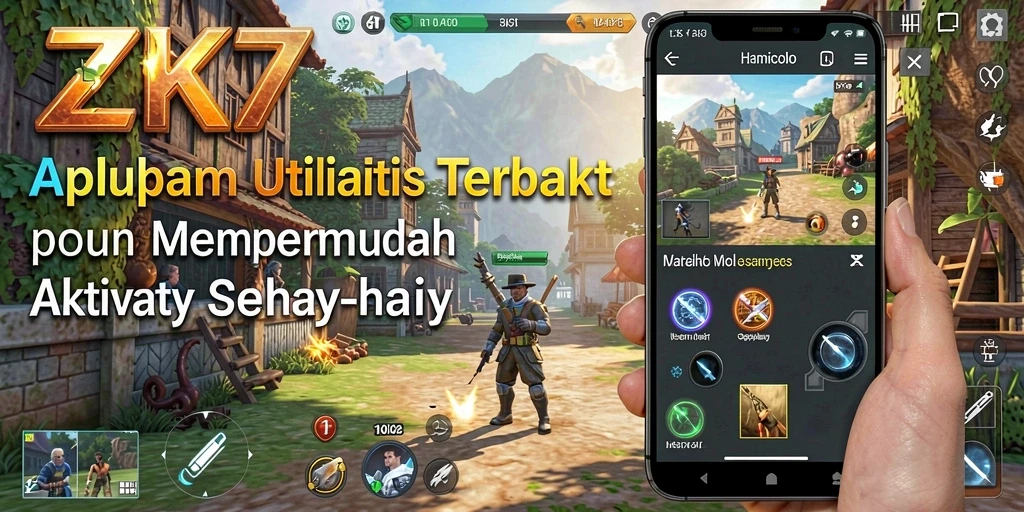 Tampilan antarmuka ZK7 yang intuitif dan praktis.
